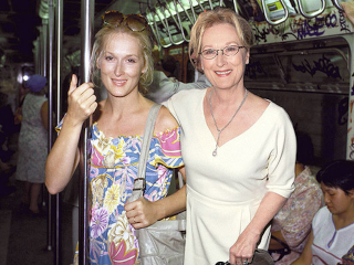 Illustration for article titled Hilarious photos make Oscar nominees pose with their younger selves